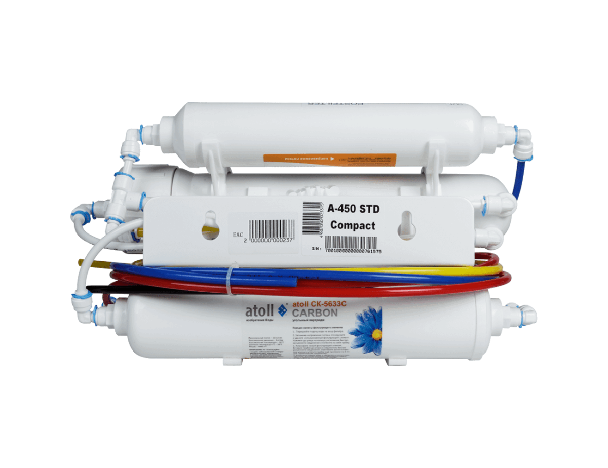 Система обратного осмоса Atoll A-450 STDA Compact (ATEFDR061) купить за 13  130 руб.